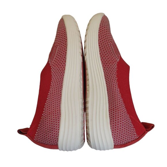 ✅Bionica Merigold RED Knit Slip-On Walking Shoes Women's 8.5 Comfort Sneakers👟 - Picture 8 of 11